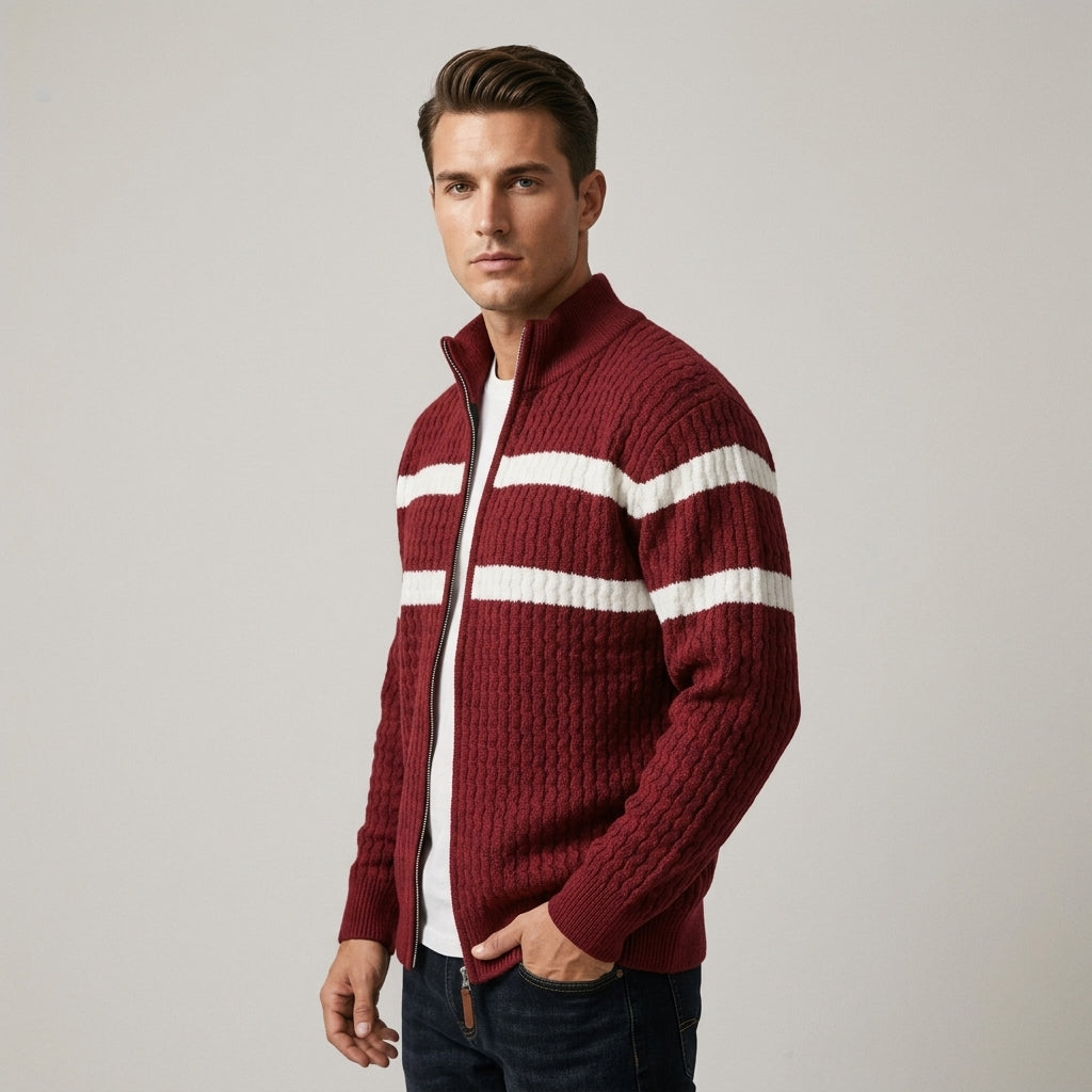 Pemberton Cable Knit Cardigan
