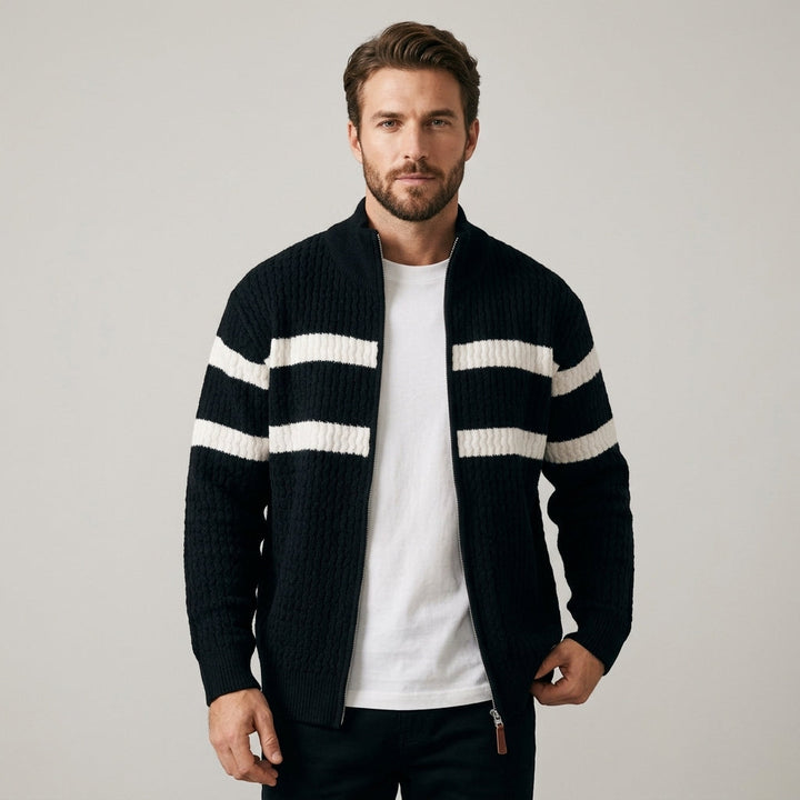 Pemberton Cable Knit Cardigan