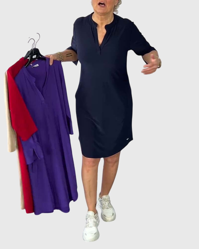 Quinn | V-Neck Dress