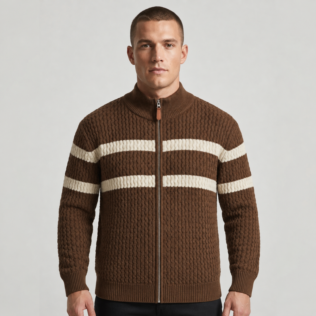 Pemberton Cable Knit Cardigan