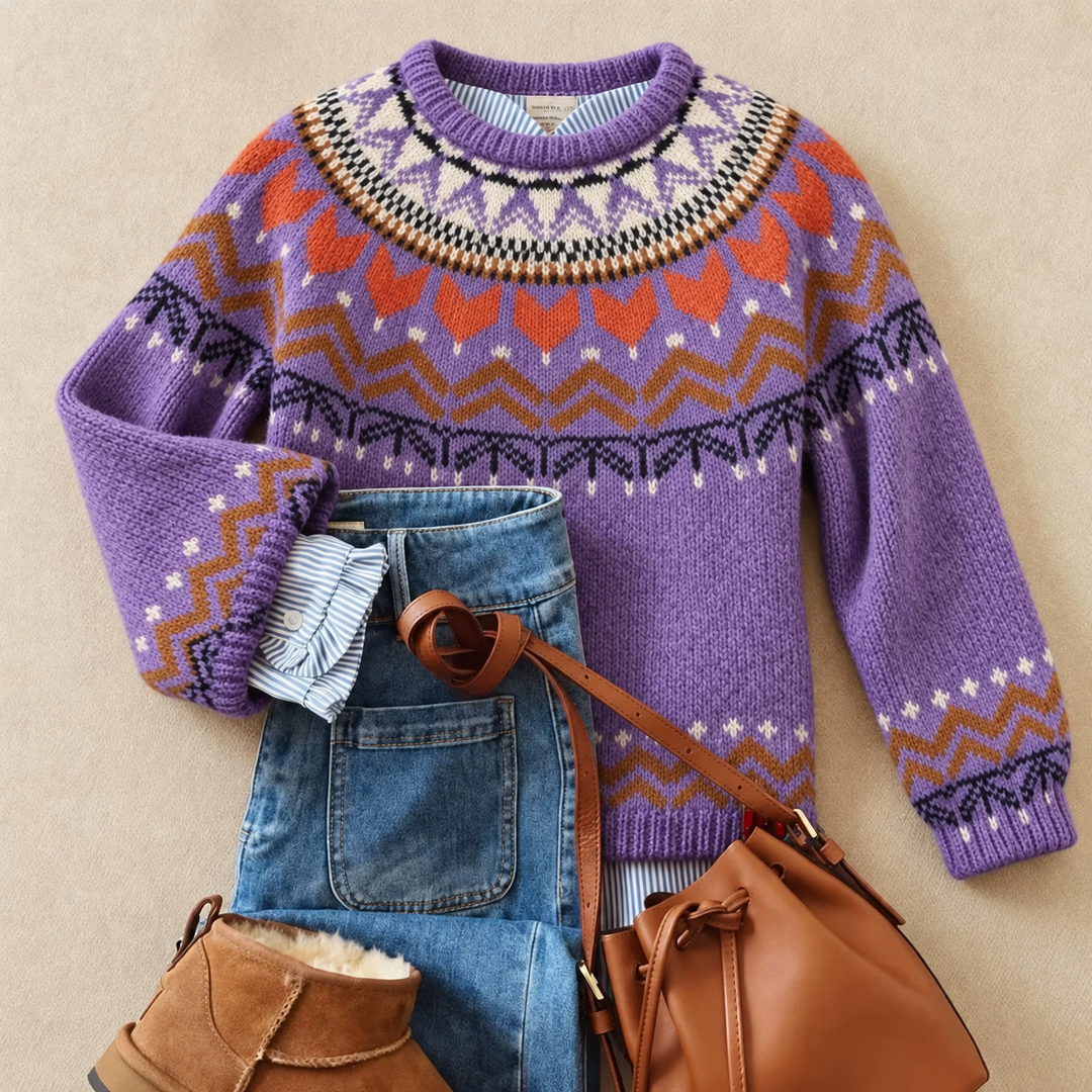 SOLVA | CLASSIC VINTAGE KNIT JUMPER