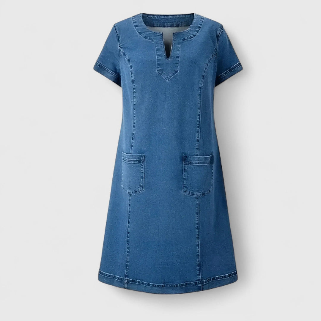 Luna | Denim Dress