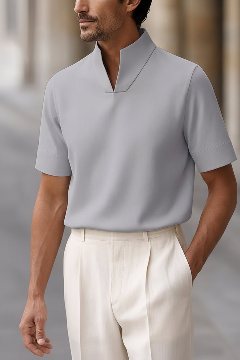 Reese™ Stand Collar Top
