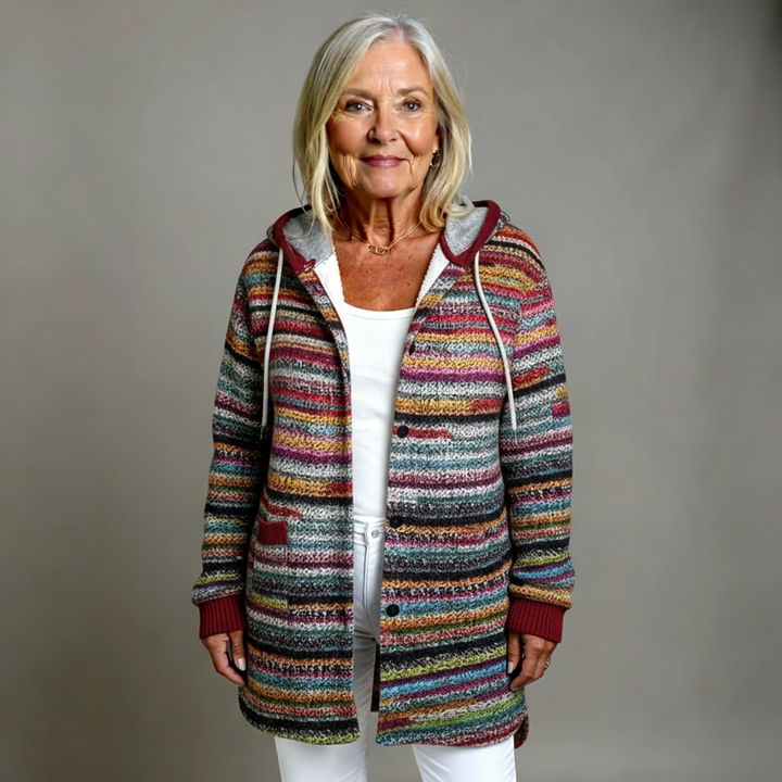 MARTINA | WOMEN'S MESH BUTTON PLACKET JACKET