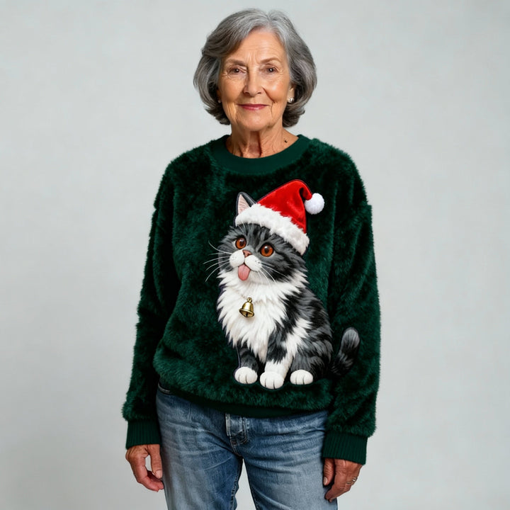 FREYA | CHRISTMAS FLANNEL JUMPER FOR WOMEN