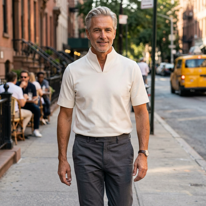Reese™ Stand Collar Top